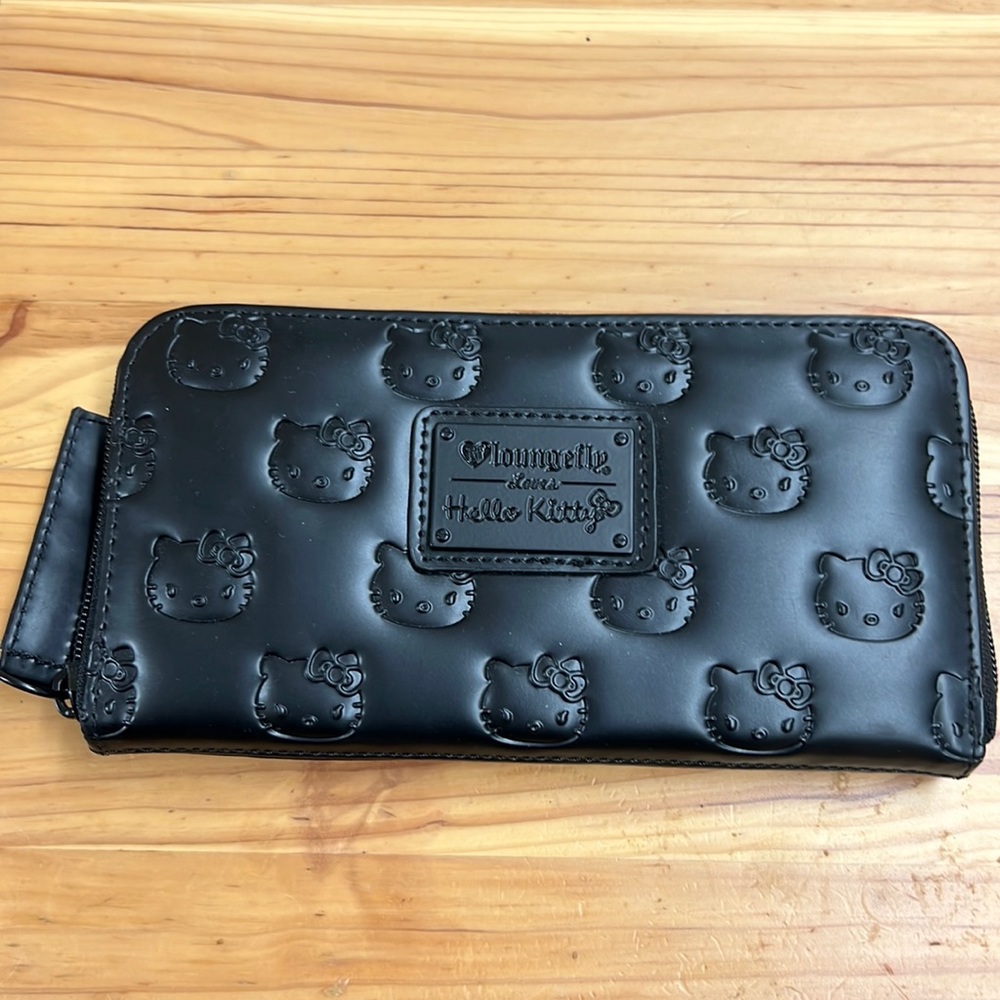 Hello Kitty Black on Black Wallet